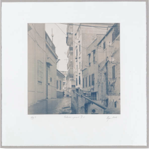 Palermo spirale, 2022, city portrait cyanotype photographs