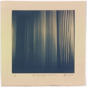 Not a knowledge at all I.1 – generated cyanotype photograph 